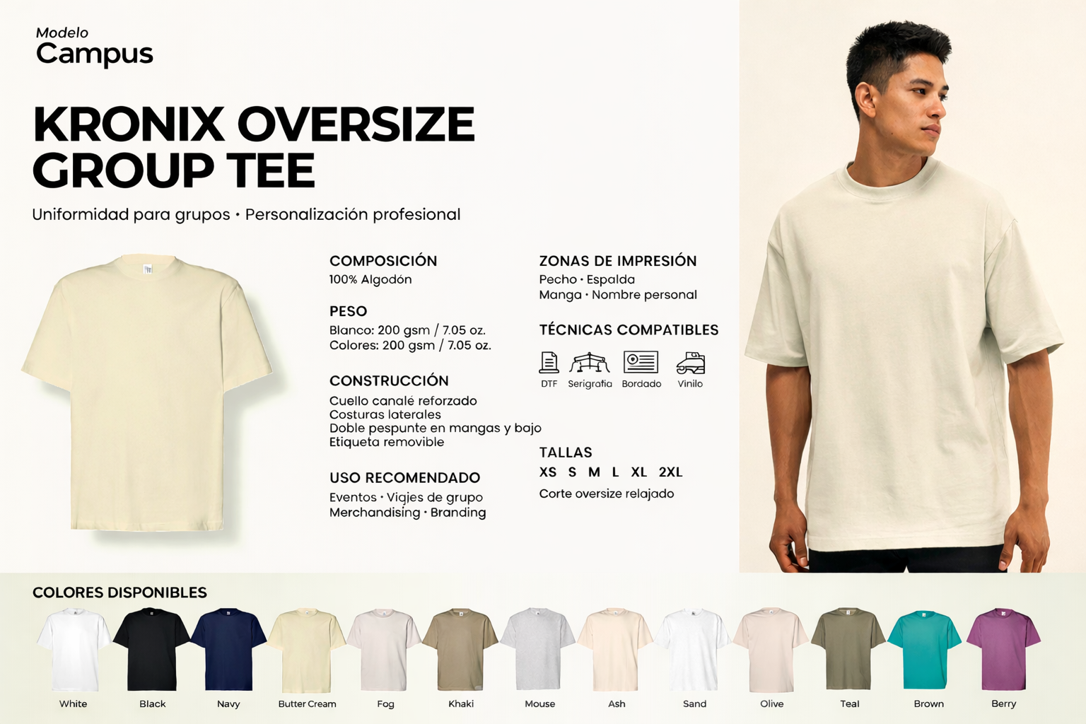 Camistas Campus para los que siguen las modas sin queres gastar un riñon en una camiseta personalizada